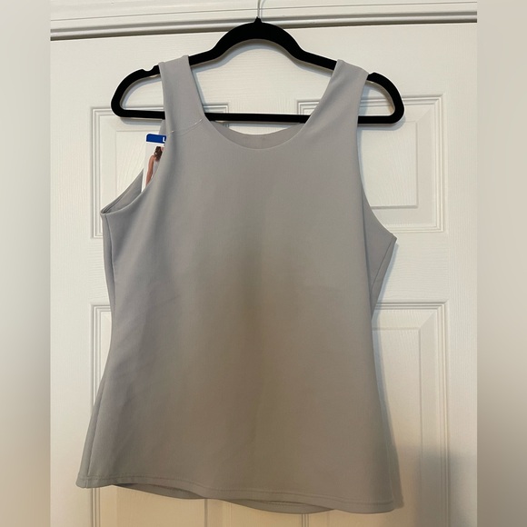 BUNDLE OF 2 - 32 degrees tank tops, with built in bra, grey - Picture 2 of 8